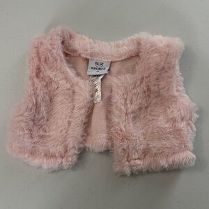 FAUX FUR VEST BABY GIRL